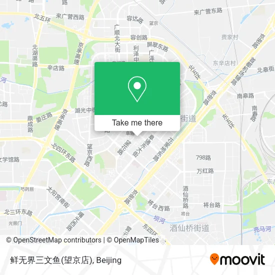 鲜无界三文鱼(望京店) map