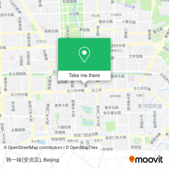 韩一味(安贞店) map