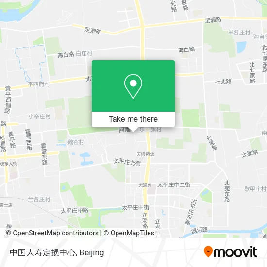 中国人寿定损中心 map