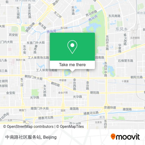 中南路社区服务站 map