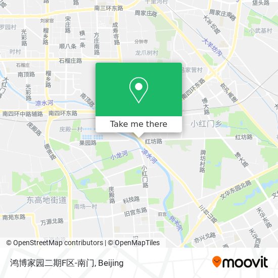 鸿博家园二期F区-南门 map