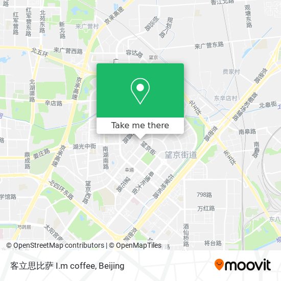 客立思比萨 I.m coffee map