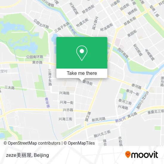 zeze美丽屋 map
