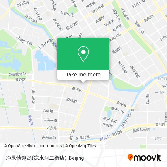 净果情趣岛(凉水河二街店) map