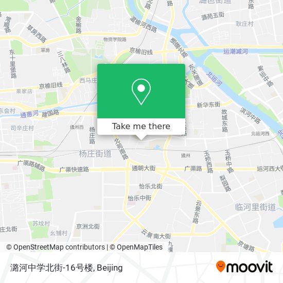 潞河中学北街-16号楼 map