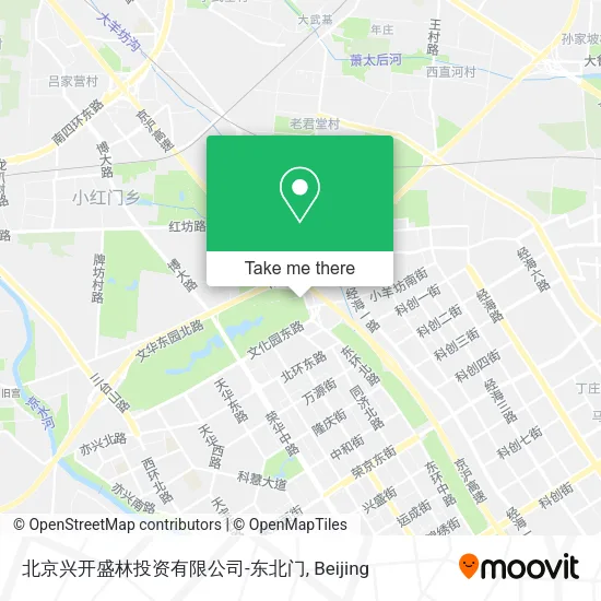 北京兴开盛林投资有限公司-东北门 map