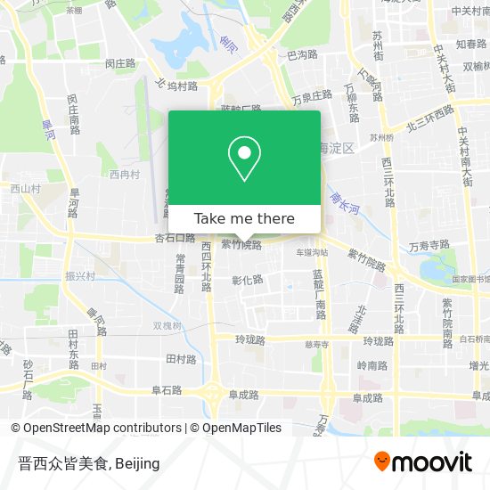 晋西众皆美食 map