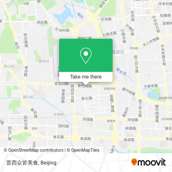晋西众皆美食 map