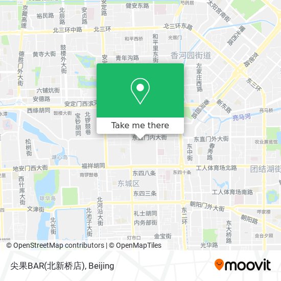 尖果BAR(北新桥店) map