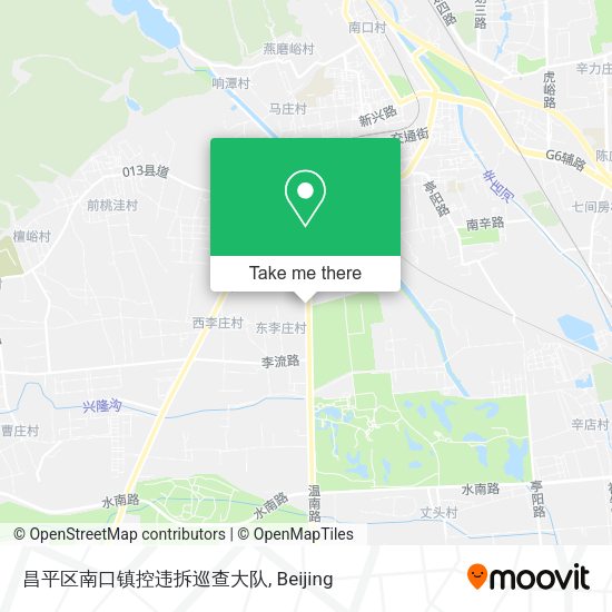 昌平区南口镇控违拆巡查大队 map