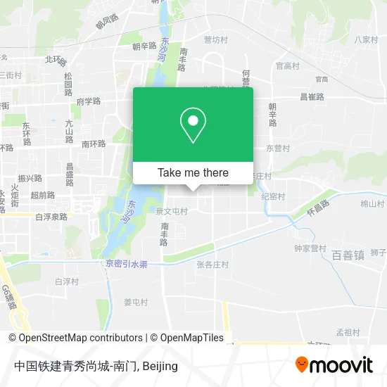 中国铁建青秀尚城-南门 map