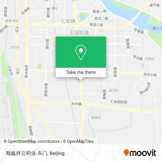 顺鑫祥云药业-东门 map