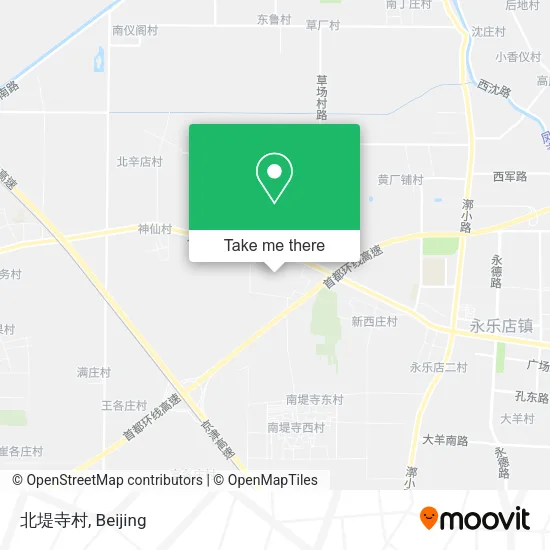 北堤寺村 map