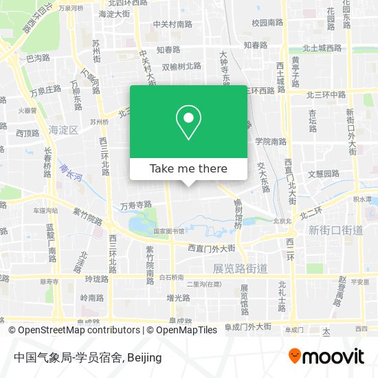 中国气象局-学员宿舍 map