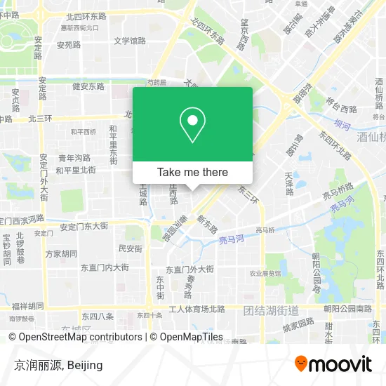 京润丽源 map