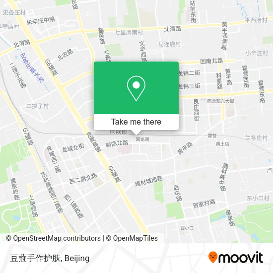 豆蒄手作护肤 map