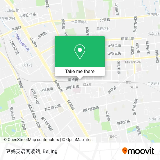 豆妈英语阅读馆 map