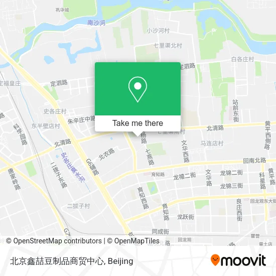 北京鑫喆豆制品商贸中心 map