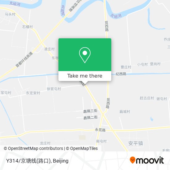 Y314/京塘线(路口) map