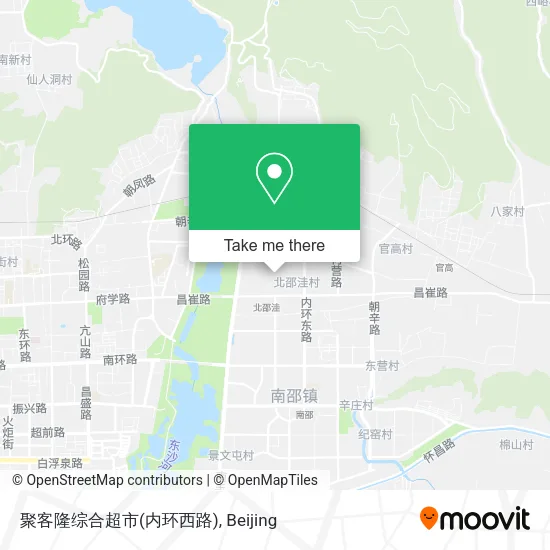 聚客隆综合超市(内环西路) map