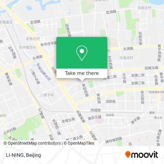 LI-NING map