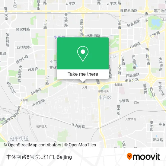 丰体南路8号院-北1门 map