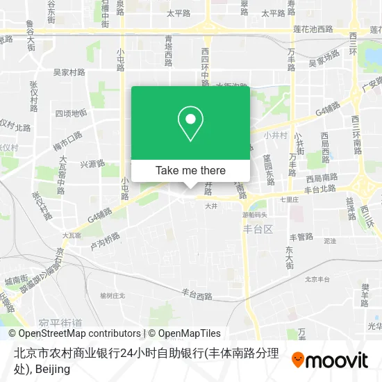 北京市农村商业银行24小时自助银行(丰体南路分理处) map
