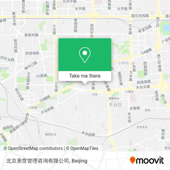 北京美世管理咨询有限公司 map