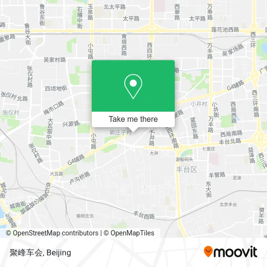 聚峰车会 map