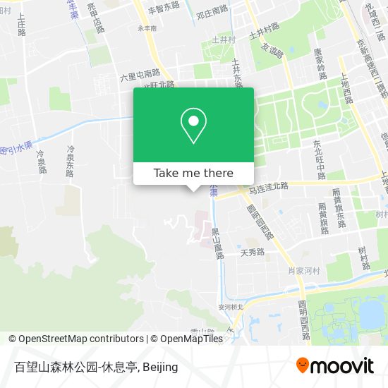 百望山森林公园-休息亭 map