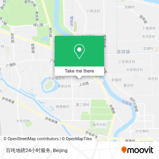 百吨地磅24小时服务 map