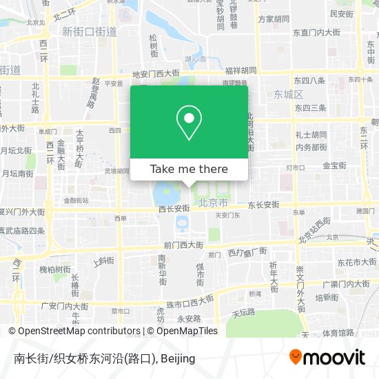 南长街/织女桥东河沿(路口) map