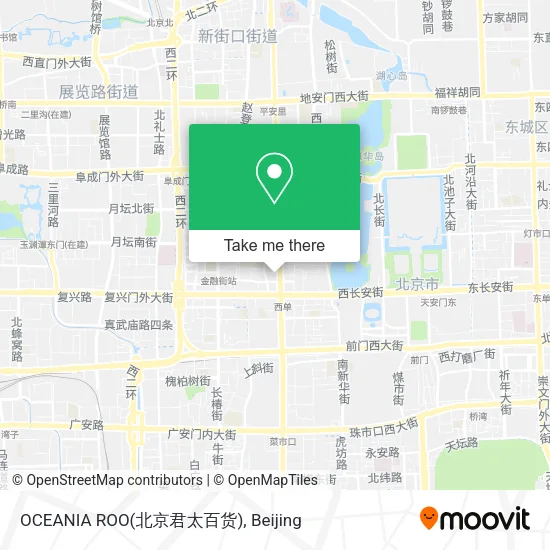 OCEANIA ROO(北京君太百货) map