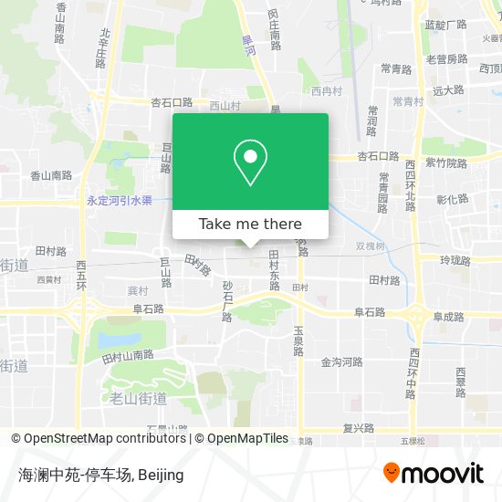 海澜中苑-停车场 map