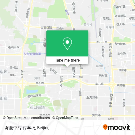 海澜中苑-停车场 map