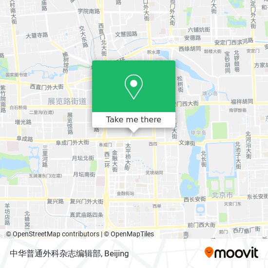 中华普通外科杂志编辑部 map