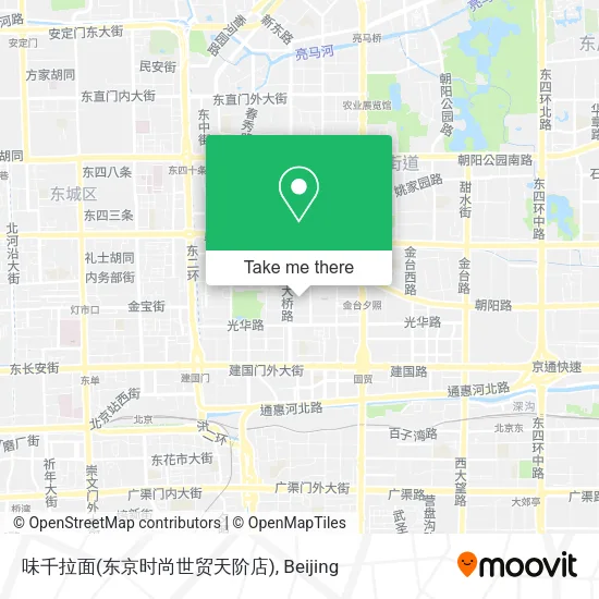 味千拉面(东京时尚世贸天阶店) map