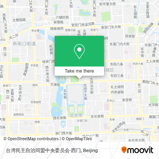 台湾民主自治同盟中央委员会-西门 map