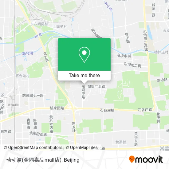 动动波(金隅嘉品mall店) map
