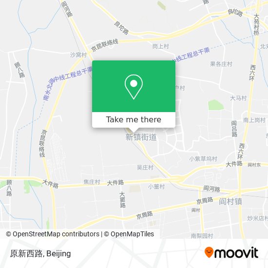 原新西路 map