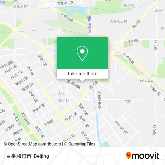 百事和超市 map