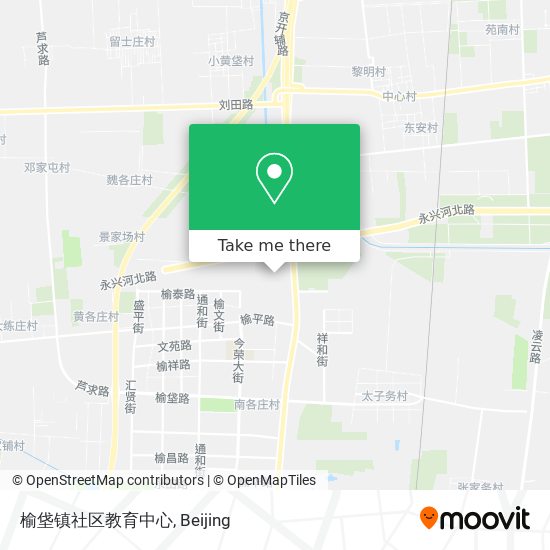 榆垡镇社区教育中心 map