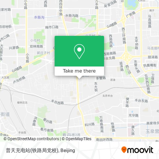 普天充电站(铁路局党校) map
