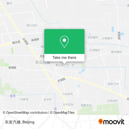 东发汽修 map
