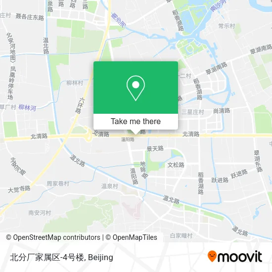 北分厂家属区-4号楼 map
