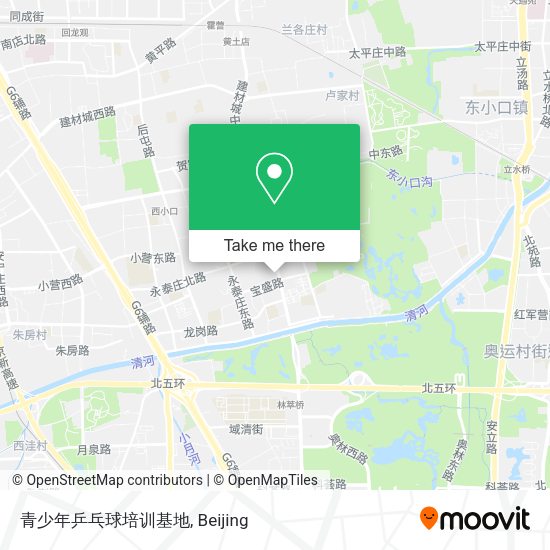 青少年乒乓球培训基地 map