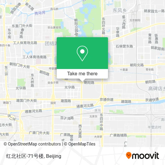 红北社区-71号楼 map