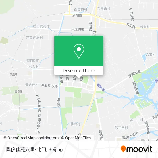 凤仪佳苑八里-北门 map