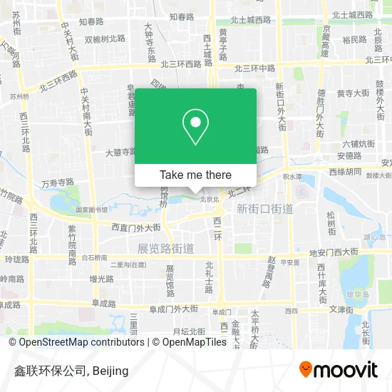 鑫联环保公司 map