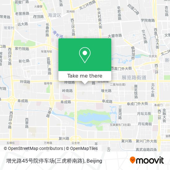 增光路45号院停车场(三虎桥南路) map